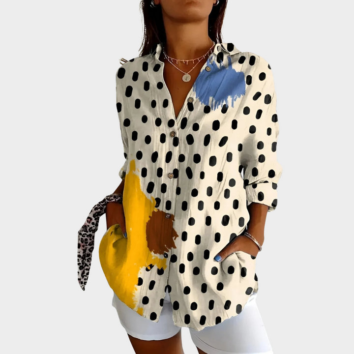 KATE | BLOUSE IMPRIMÉE CASUAL