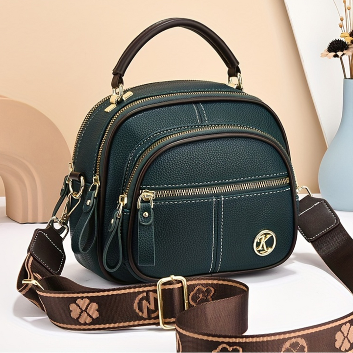 Megan | Sac bandoulière compact à compartiments multiples