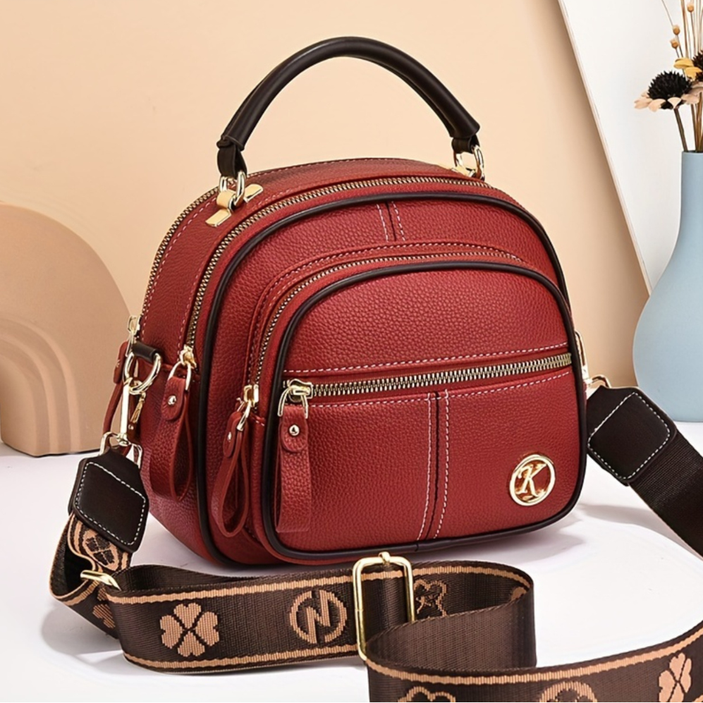 Megan | Sac bandoulière compact à compartiments multiples