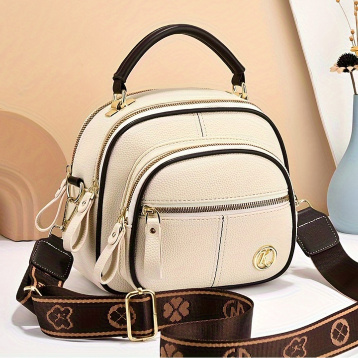 Megan | Sac bandoulière compact à compartiments multiples