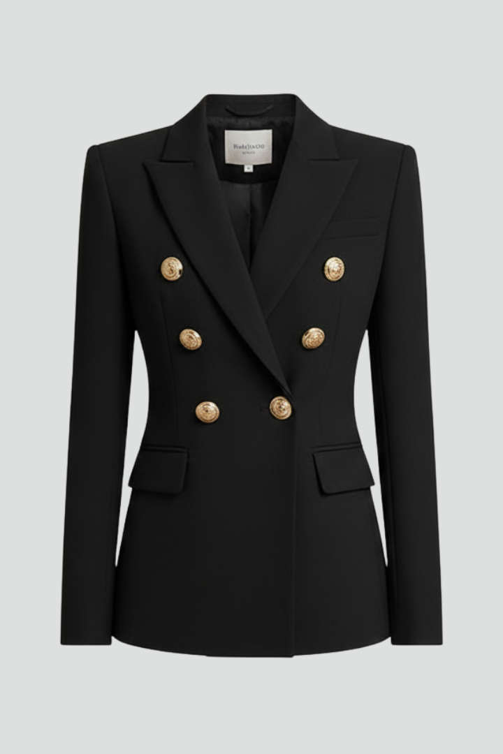 Camille | Blazer long à double boutonnage