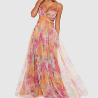 Camille | Robe Longue Florale Élégante