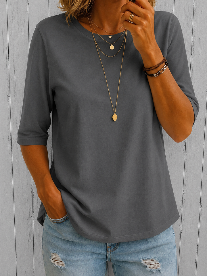 Pauline t-shirt confort - Gris