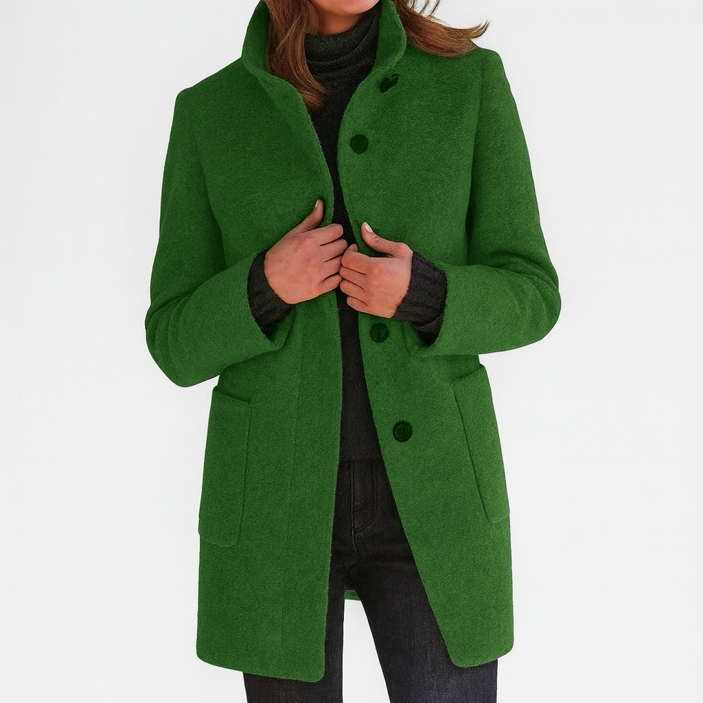 Ava | Manteau à Col Montant