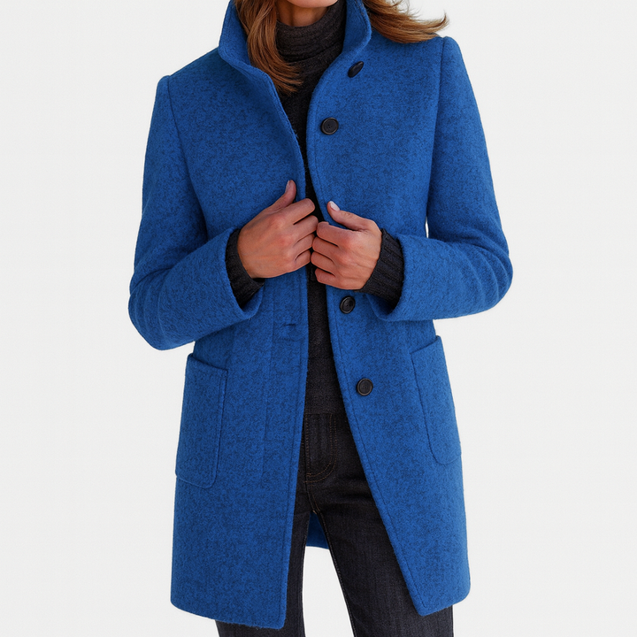 Ava | Manteau à Col Montant