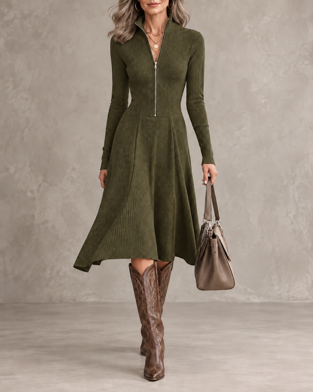 Blanche™ | Confort Extensible, Zip Facile