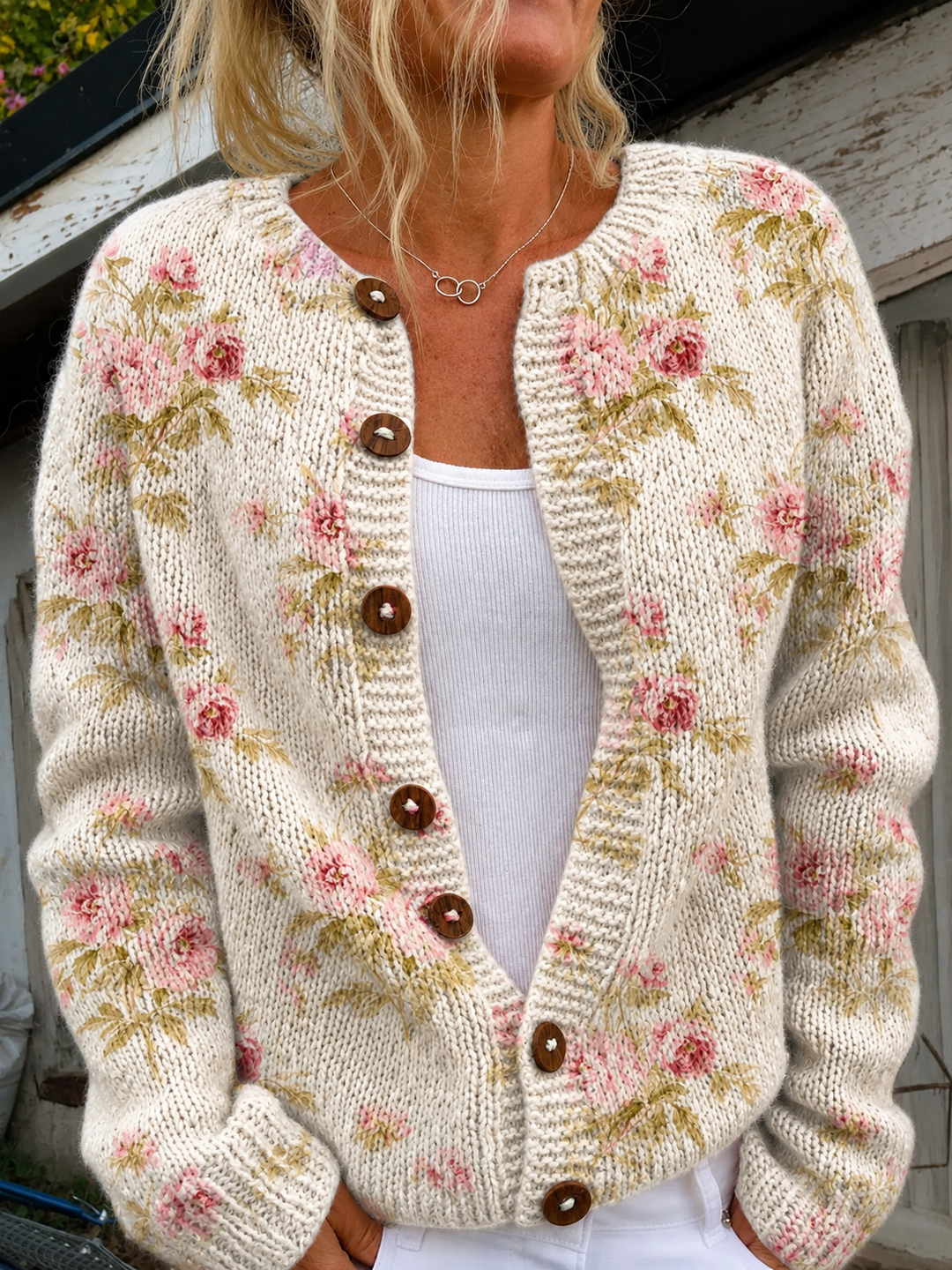 Kerensa™ | Cardigan à Imprimé Floral Vintage