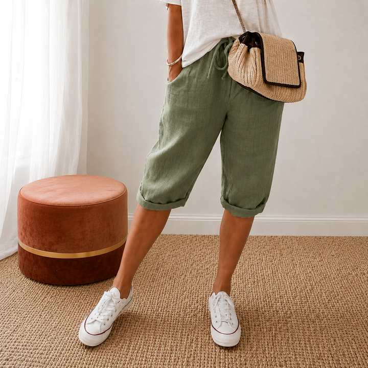 Liane | Pantalon en lin décontracté