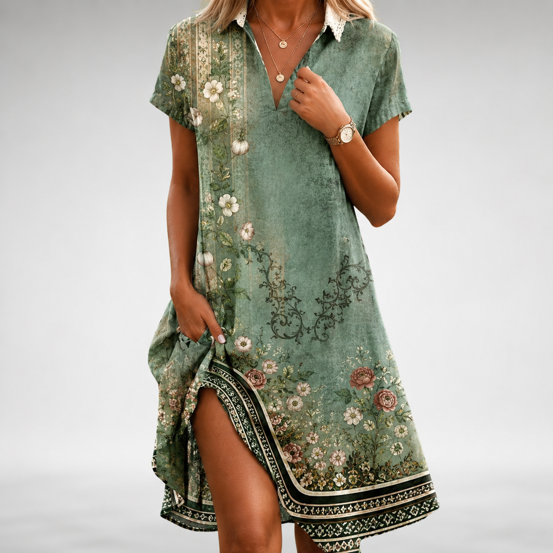 Moira™ | Robe Midi Confort Légère
