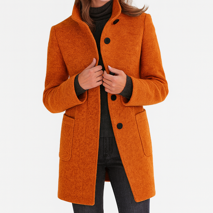 Ava | Manteau à Col Montant