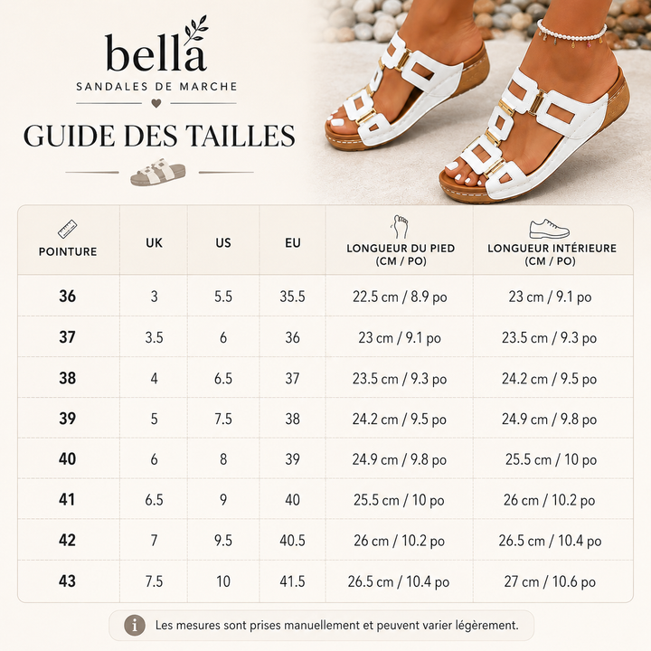 Bella | Sandales Orthopédiques