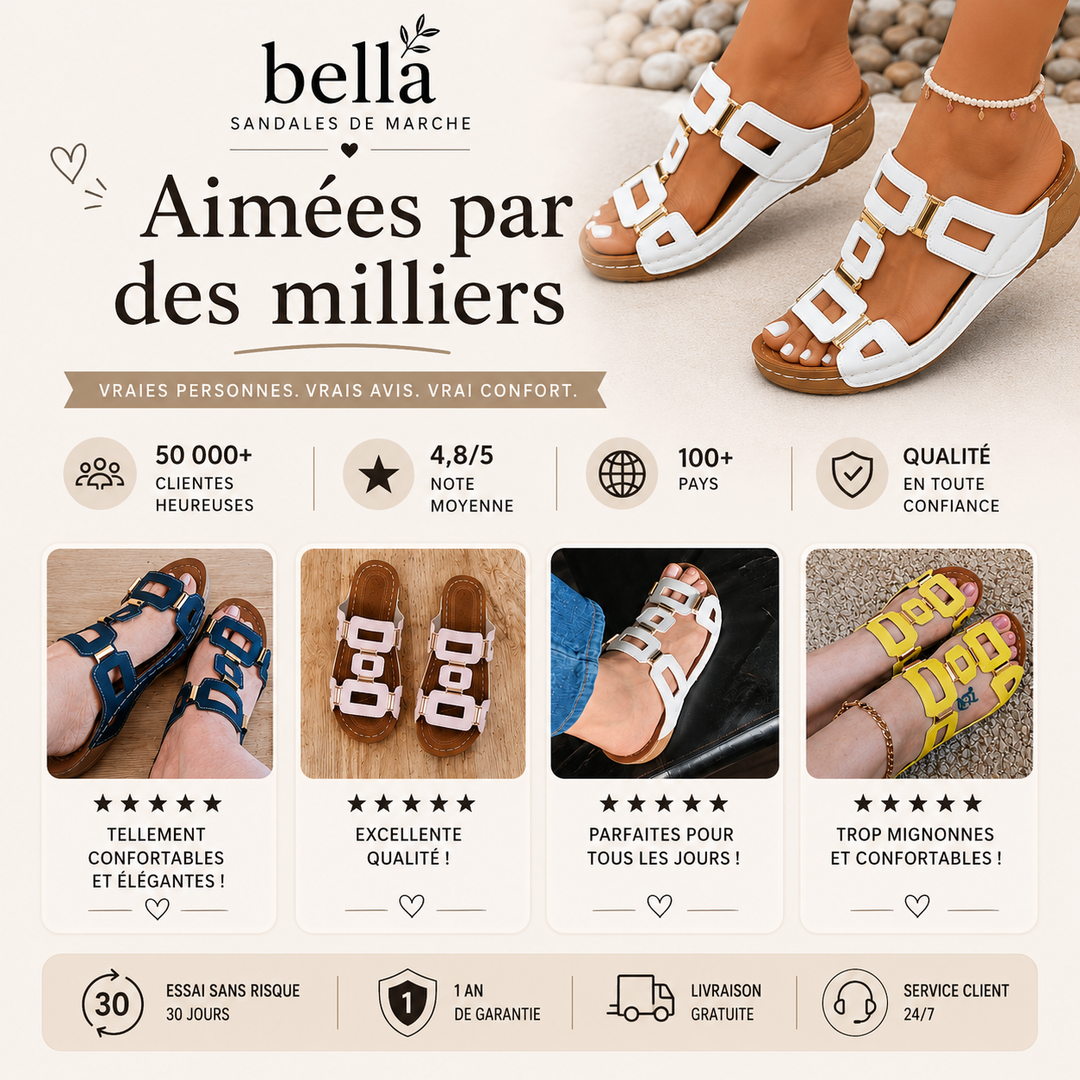 Bella | Sandales Orthopédiques