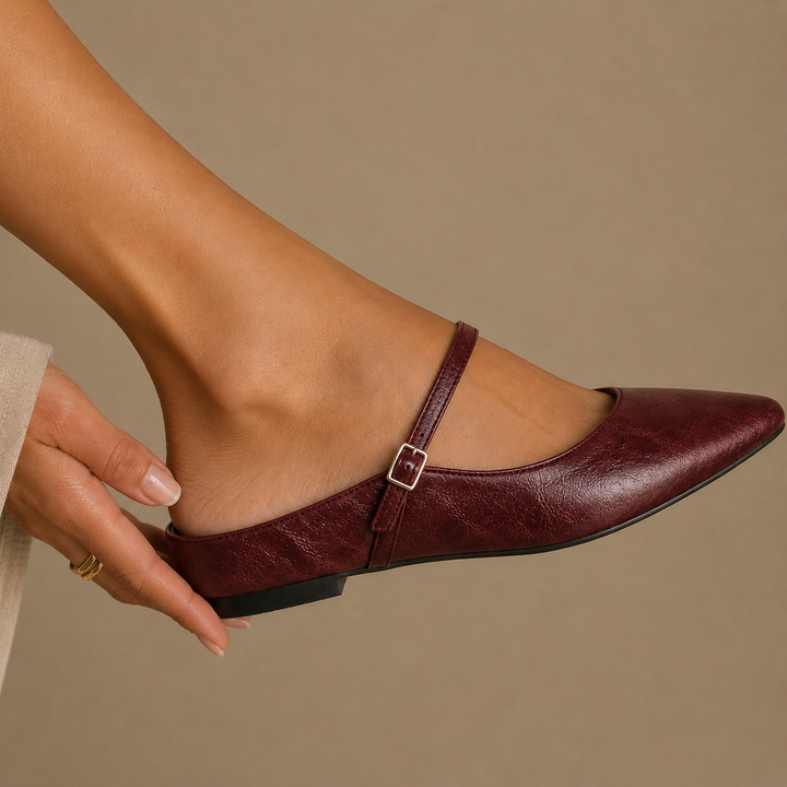 Orella | Mules en Cuir Véritable
