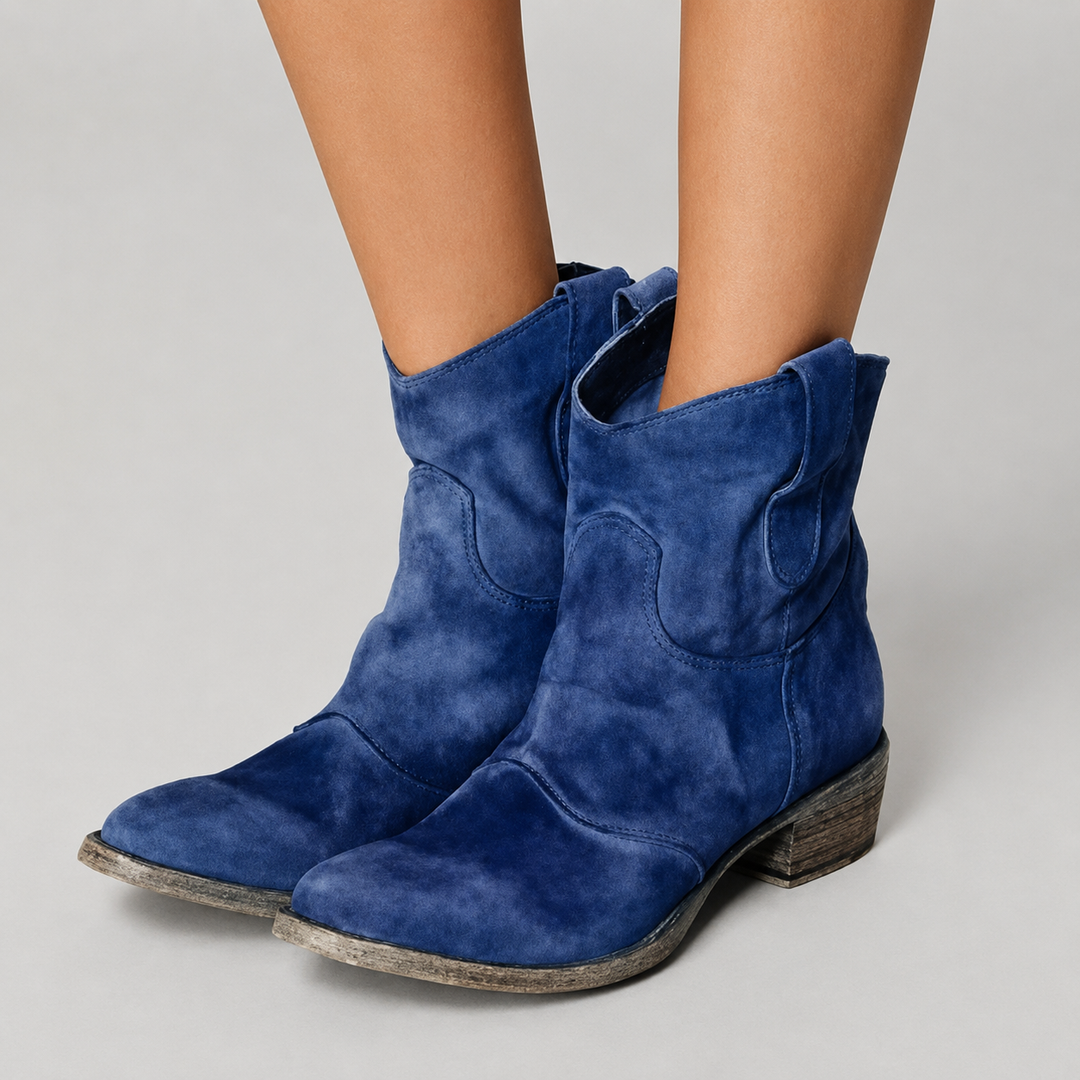 Charlotte | Bottines en Suède Confort