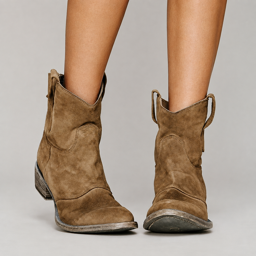 Charlotte | Bottines en Suède Confort