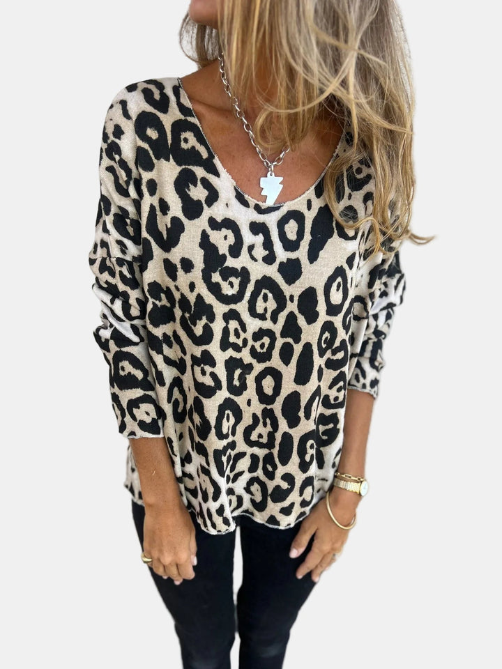 Greta | Blouse Imprimé Léopard