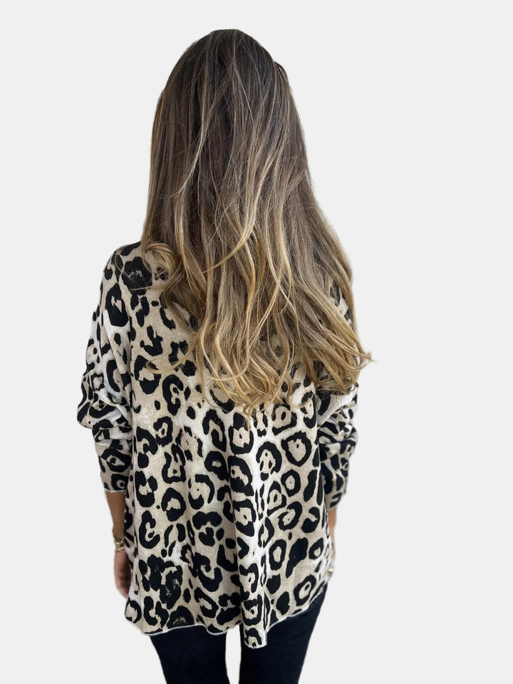 Greta | Blouse Imprimé Léopard