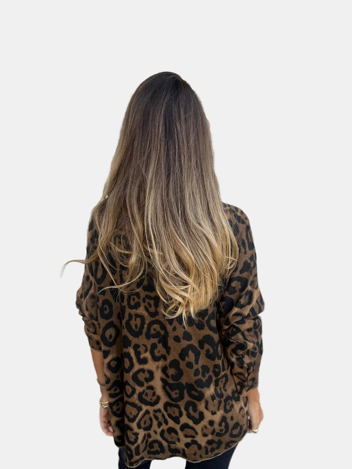 Greta | Blouse Imprimé Léopard