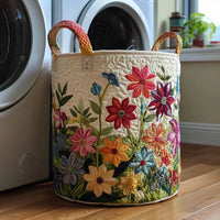 Lise™ | Panier Matelassé Coquettes Au Petit Point