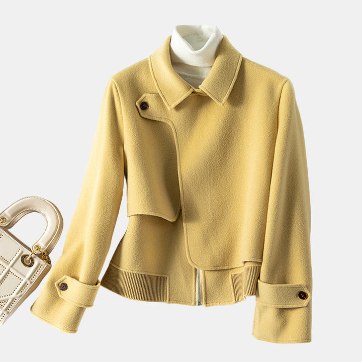 Marie | Veste Asymétrique Élégante