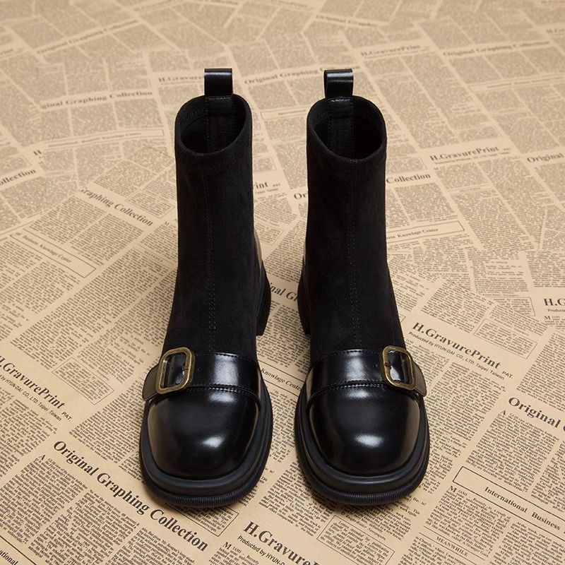 Scarlet | Bottes en suède confort quotidien