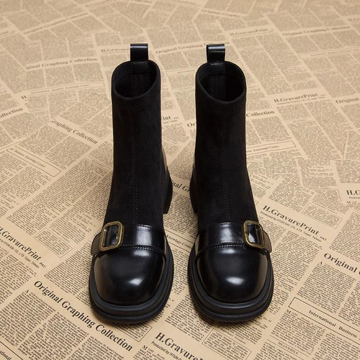 Scarlet | Bottes en suède confort quotidien