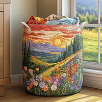 Gloria | Panier à linge matelassé Morning Glory