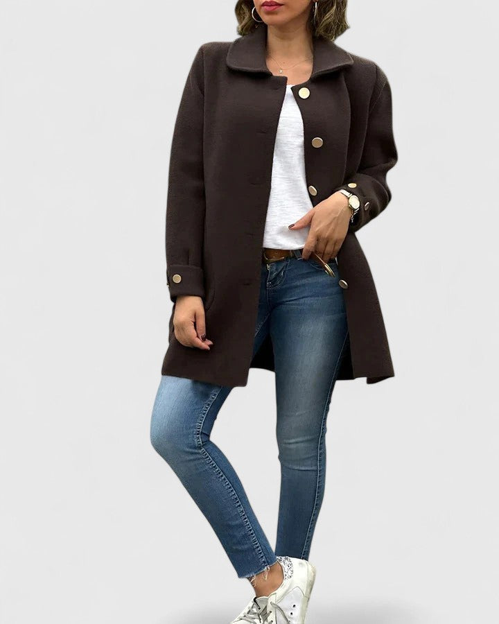 Athy | Manteau Sophistiqué Intemporel