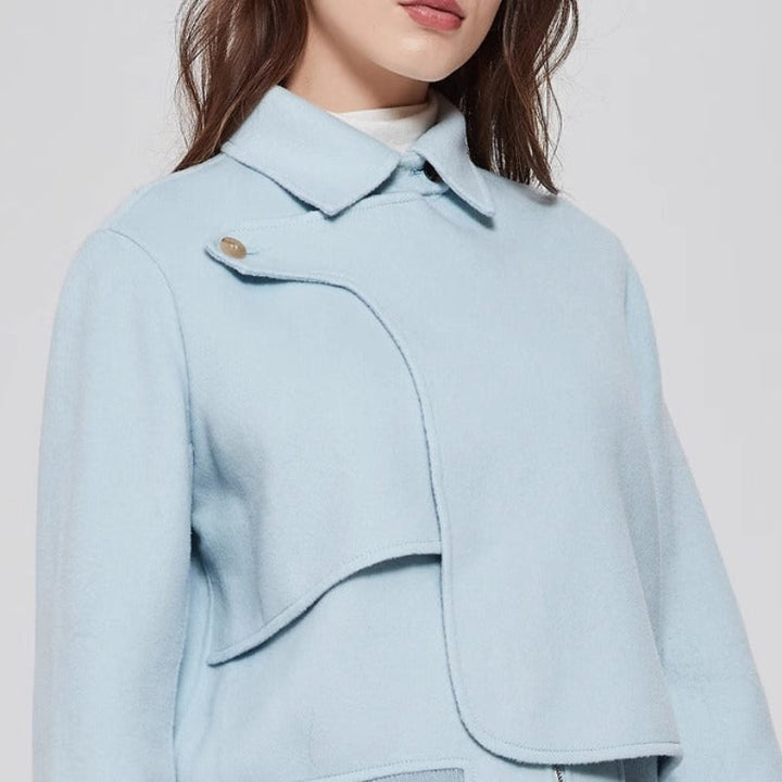 Marie | Veste Asymétrique Élégante