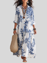 Pauline™ | Robe Maxi Fleurie & Légère