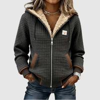 Silvana | Manteau matelassé doublé sherpa avec capuchon