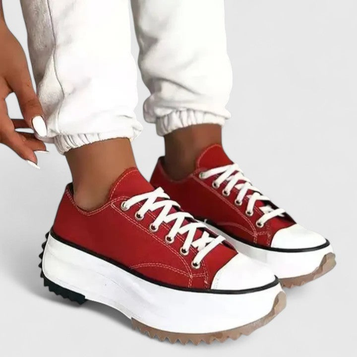 Solenya | Baskets à plateforme colorées pour femmes