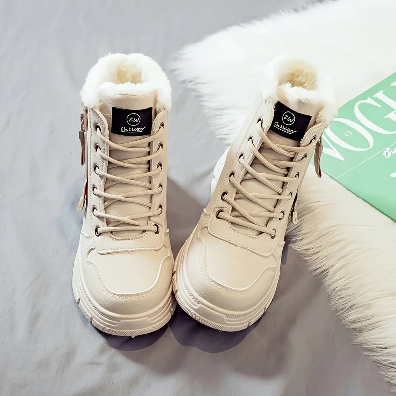 Camille | Bottines d’Hiver Chaudes et Tendance pour Femmes