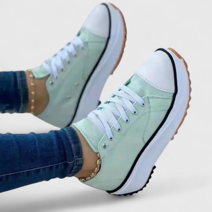 Solenya | Baskets à plateforme colorées pour femmes