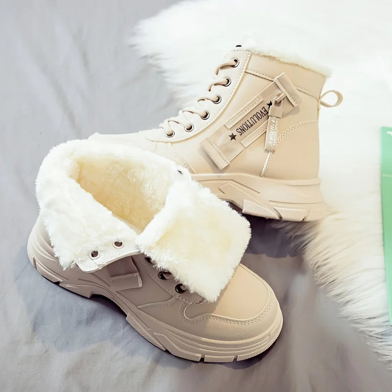 Camille | Bottines d’Hiver Chaudes et Tendance pour Femmes