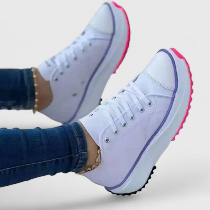Solenya | Baskets à plateforme colorées pour femmes