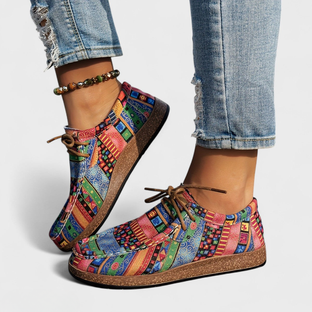 Kayla | Chaussures confortables à motifs artistiques