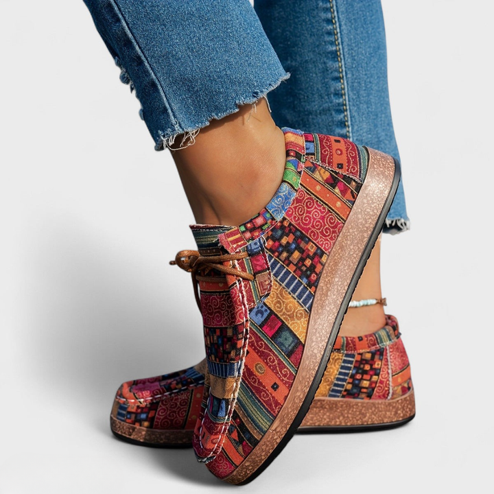 Kayla | Chaussures confortables à motifs artistiques
