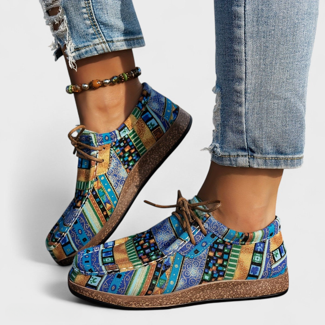 Kayla | Chaussures confortables à motifs artistiques