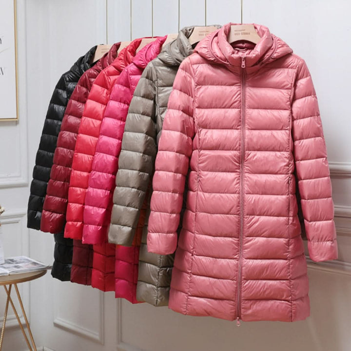 Feathra | Veste légère à capuchon amovible