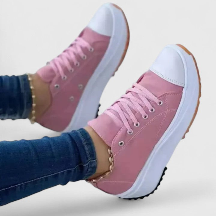 Solenya | Baskets à plateforme colorées pour femmes
