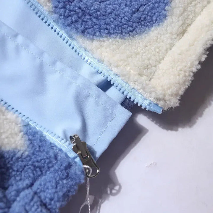 Mia | Veste réversible avec cœurs