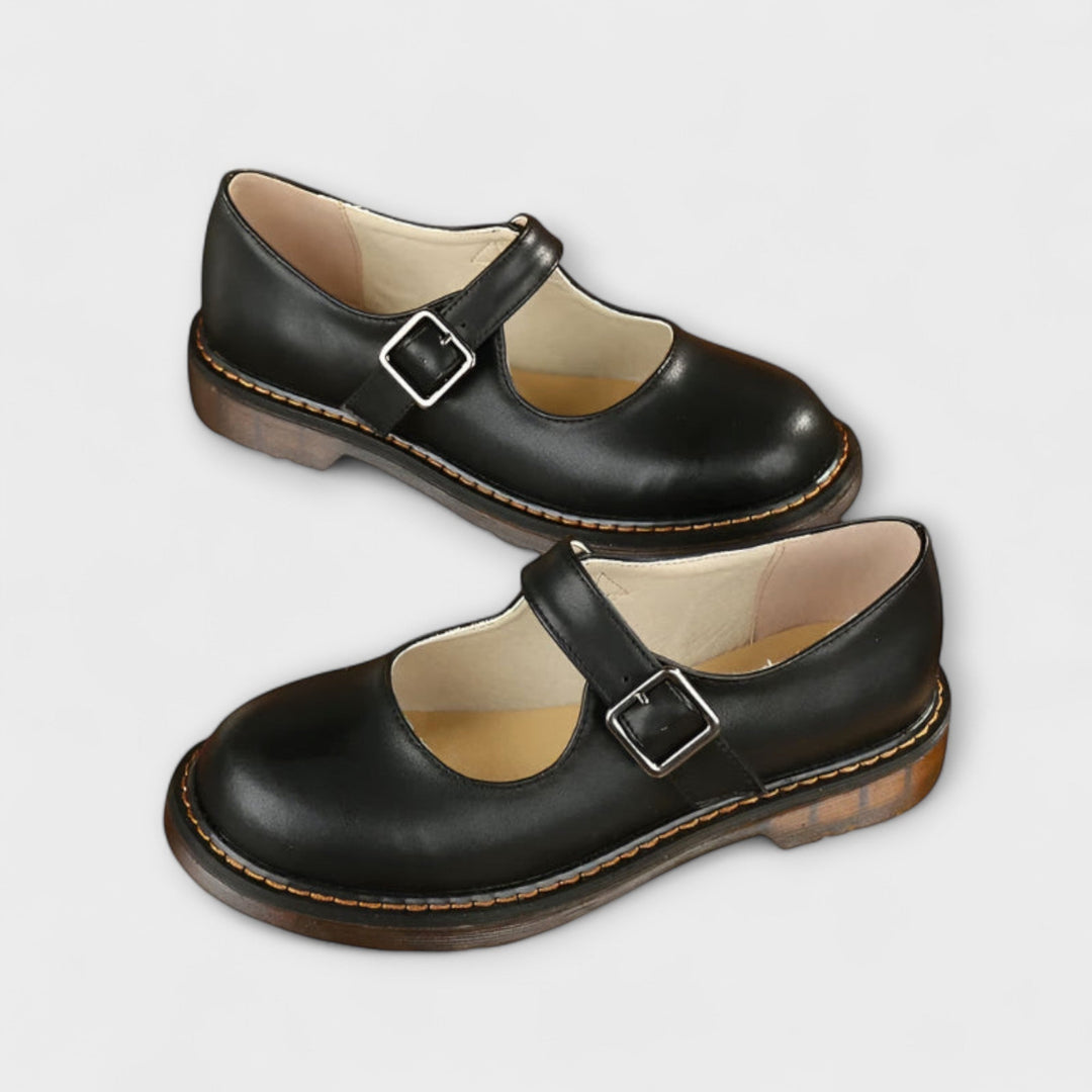 ASTRID | CHAUSSURES EN CUIR ÉLÉGANTES À LANIÈRES