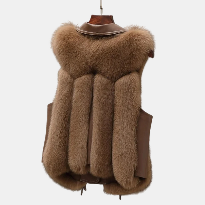 Vesper | Gilet en Fausse Fourrure Empress