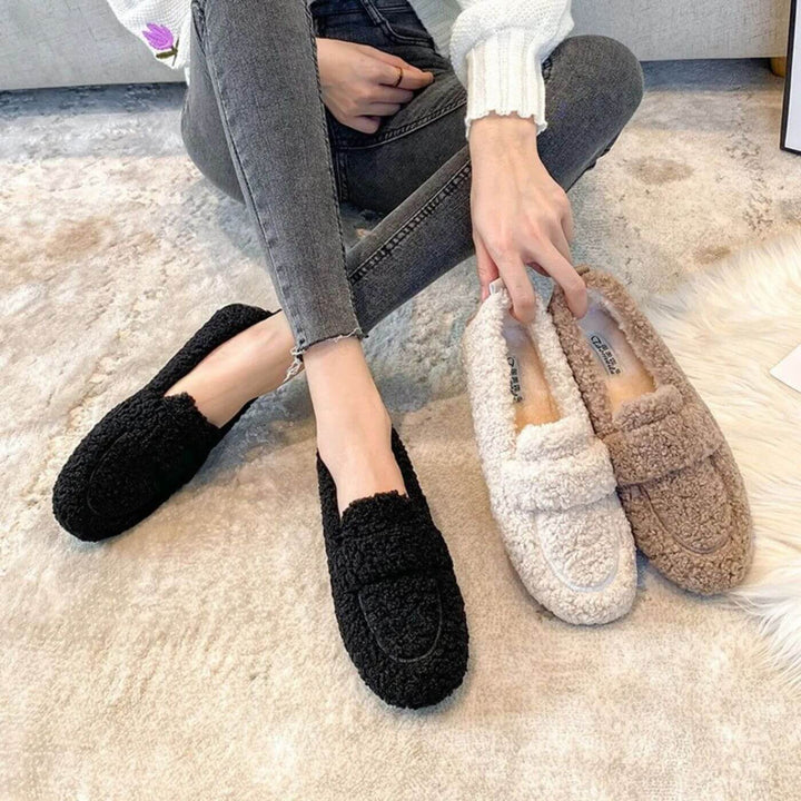 URSULA™ – Mocassins Chauds et Stables pour Pieds Sensibles