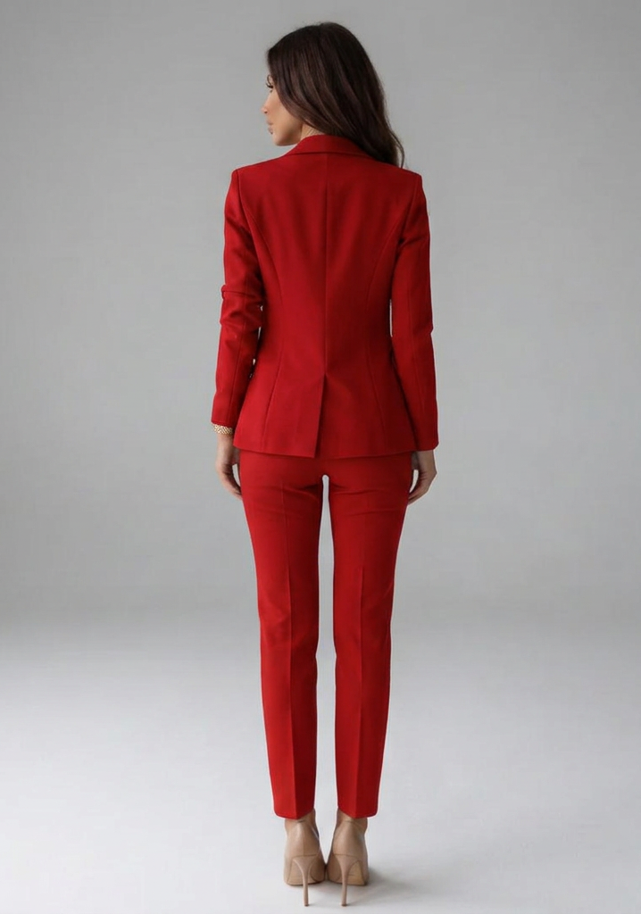 Gabrielle | Ensemble tailleur veste croisée et pantalon