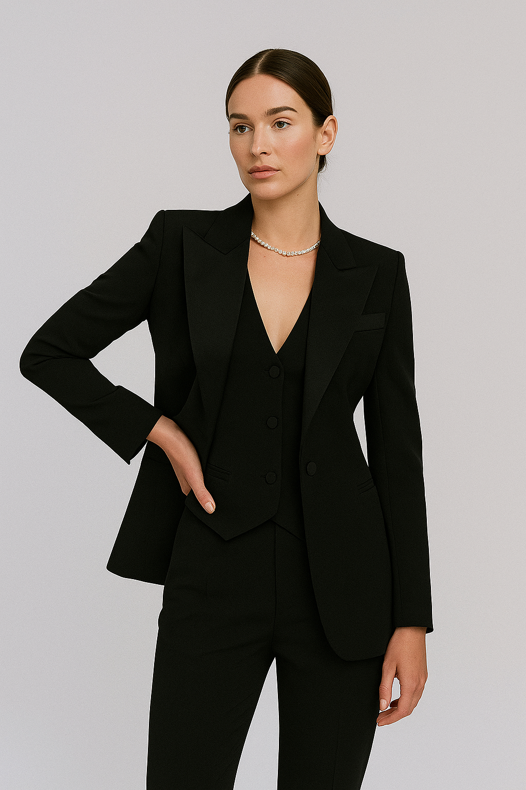 Caroline | Ensemble tailleur trois pièces