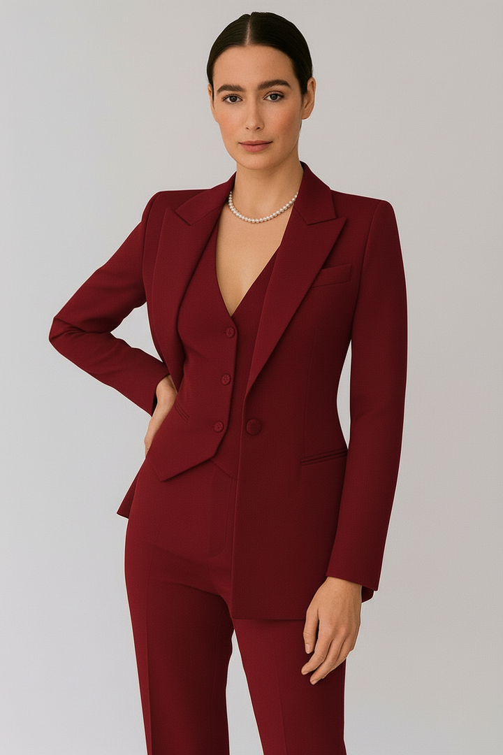 Caroline | Ensemble tailleur trois pièces