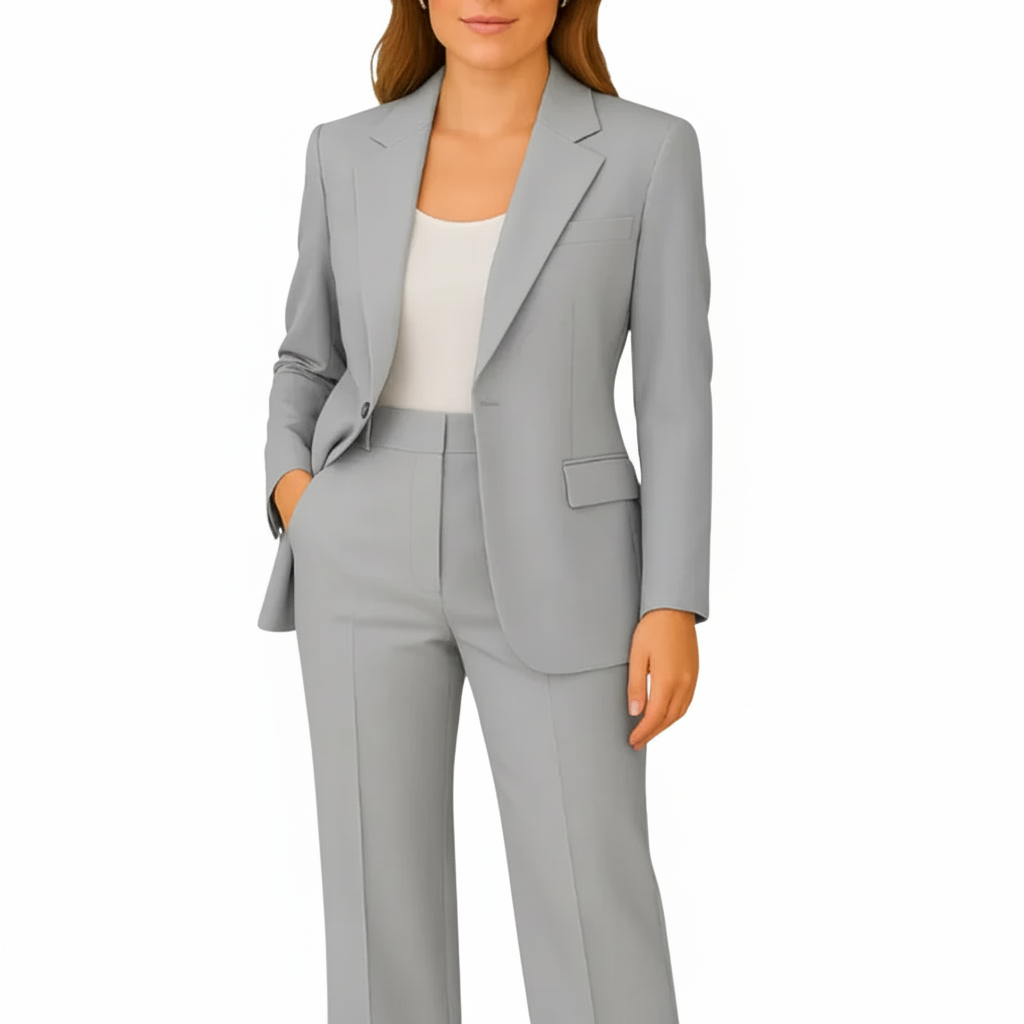 Valmira | Ensemble tailleur blazer et pantalon droit