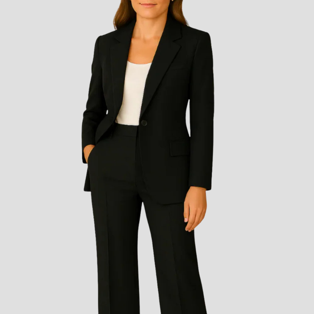 Valmira | Ensemble tailleur blazer et pantalon droit